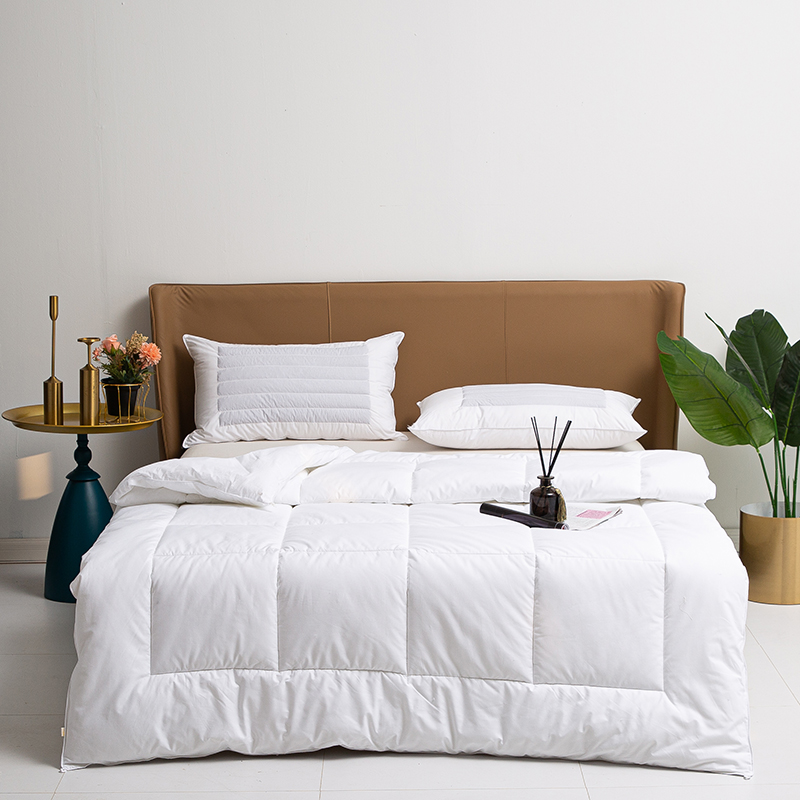 100% bavlna 300g výplň do perín Letná perina prešívaná biela súprava perín Výroba