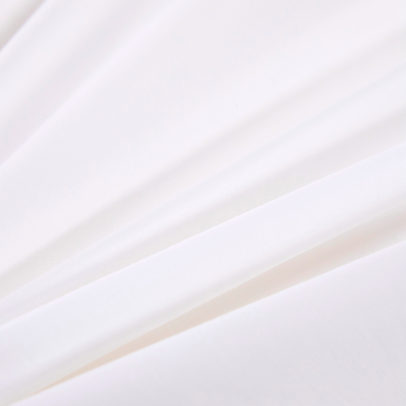 6080S 400TC 100% bavlnený satén obyčajný biely hotelová posteľná bielizeň 6080S 400TC 100% bavlnený satén obyčajný biely hotelová posteľná bielizeň