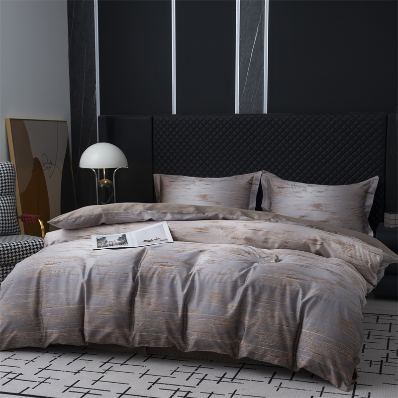 100S bavlnená súprava posteľnej bielizne s novým dizajnom s digitálnou potlačou 100S bavlnená súprava posteľnej bielizne s novým dizajnom s digitálnou potlačou