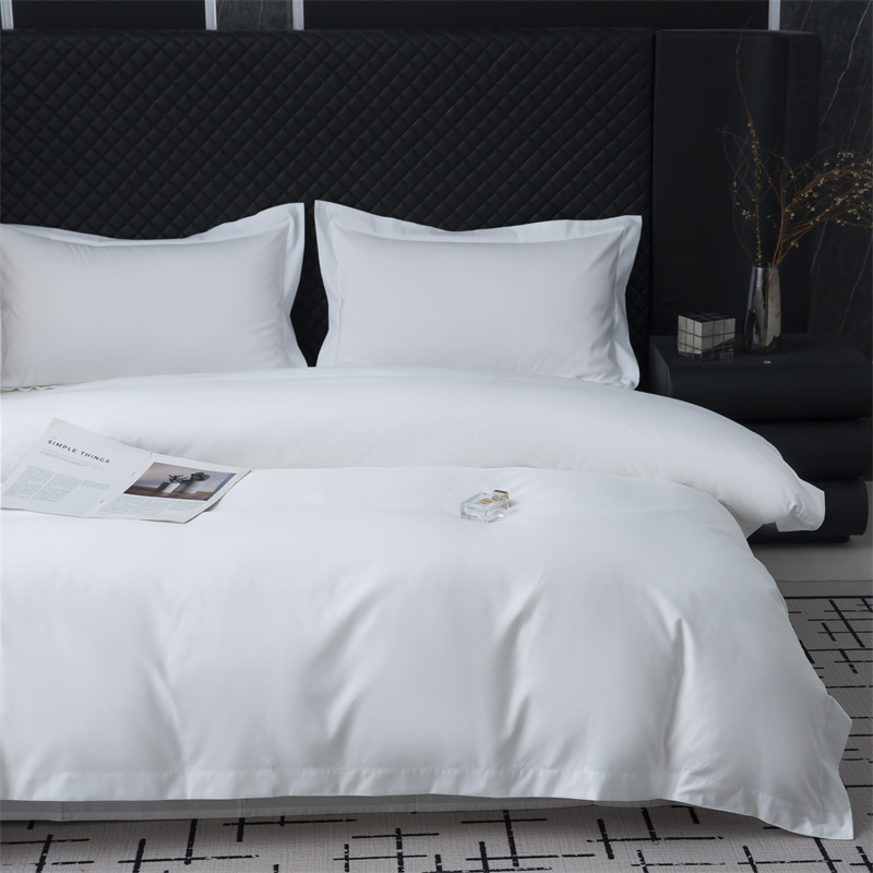 50% bavlna 50% polyester 300TC látková posteľná súprava pre hviezdny hotel 50% bavlna 50% polyester 300TC látková posteľná súprava pre hviezdny hotel