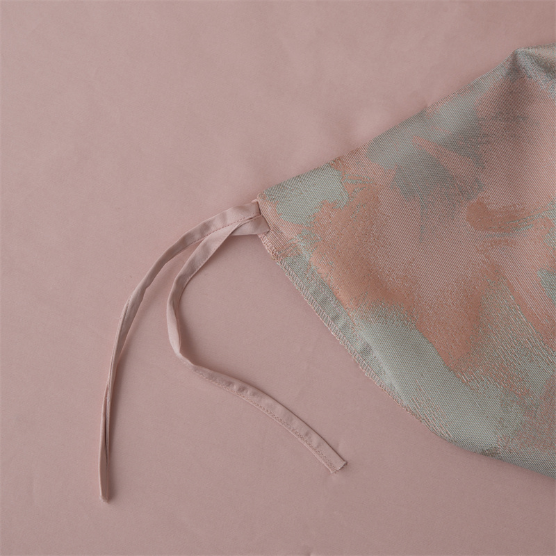 Impresionistická priadza farbená Jacquard 80S bavlnená posteľná súprava Impresionistická priadza farbená Jacquard 80S bavlnená posteľná súprava