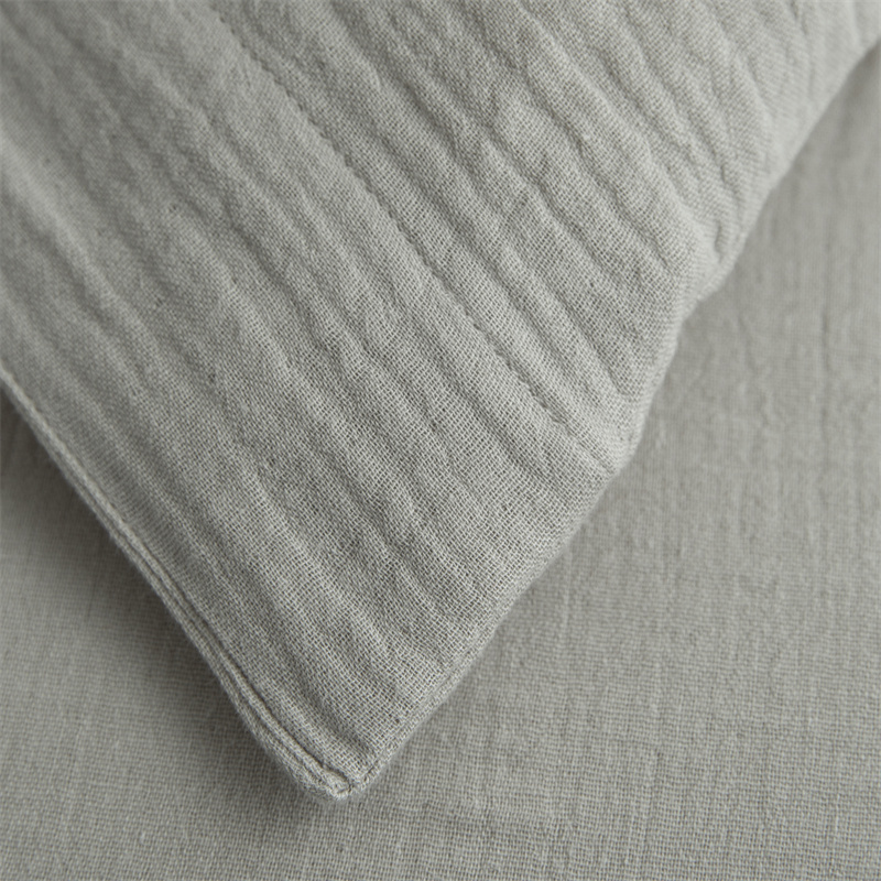 Dvojvrstvová gáza zo 100 % bavlnenej tkaniny Super mäkká posteľná bielizeň Dvojvrstvová gáza zo 100 % bavlnenej tkaniny Super mäkká posteľná bielizeň