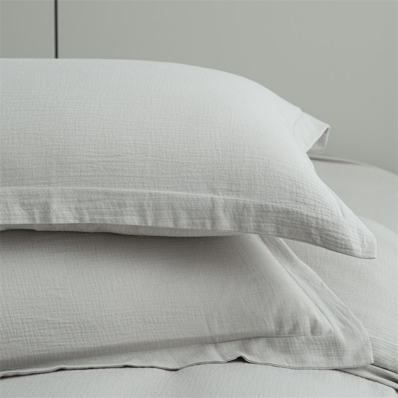 Dvojvrstvová gáza zo 100 % bavlnenej tkaniny Super mäkká posteľná bielizeň Dvojvrstvová gáza zo 100 % bavlnenej tkaniny Super mäkká posteľná bielizeň