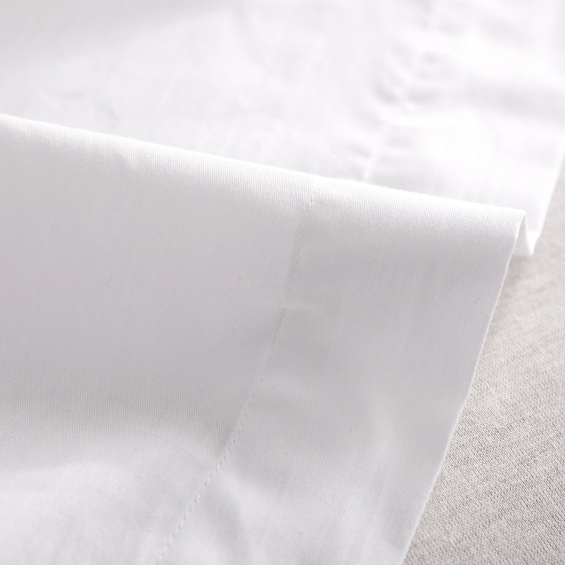 Dekorácia so žakárovou páskou prispôsobená 60S bavlnená hotelová posteľná bielizeň Dekorácia so žakárovou páskou prispôsobená 60S bavlnená hotelová posteľná bielizeň