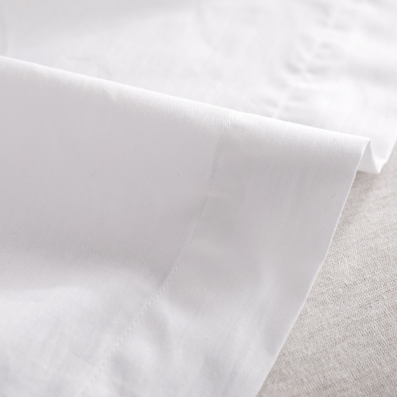 Dekorácia so žakárovou páskou prispôsobená 60S bavlnená hotelová posteľná bielizeň Dekorácia so žakárovou páskou prispôsobená 60S bavlnená hotelová posteľná bielizeň