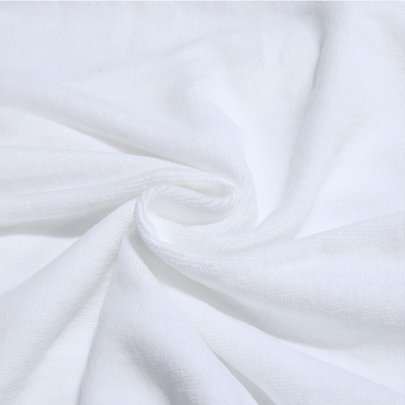 Mäkký froté materiál Vysoký GSM biely župan s dobrou absorpciou vody Mäkký froté materiál Vysoký GSM biely župan s dobrou absorpciou vody